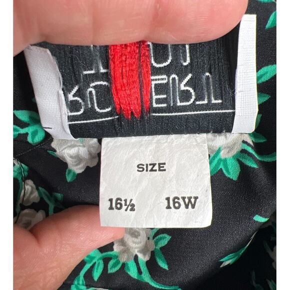 Vintage Robert Too Drop Waist Dress Size 16 1/2 - Picture 10 of 10